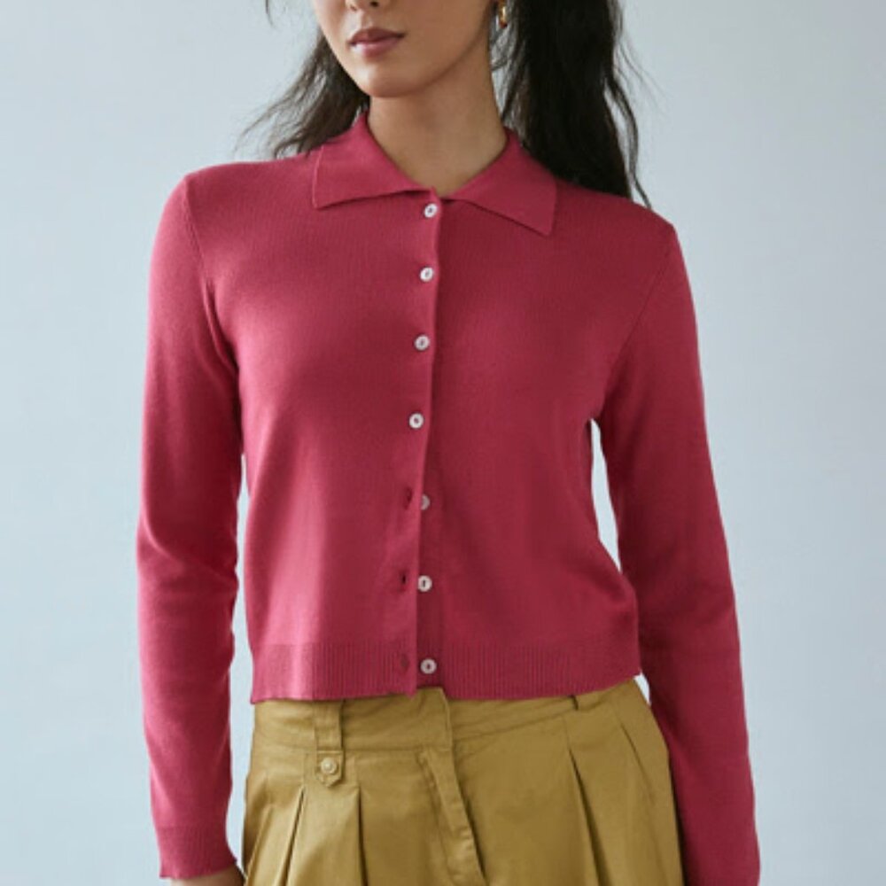 Kimchi Blue Rachel Collared Cardigan